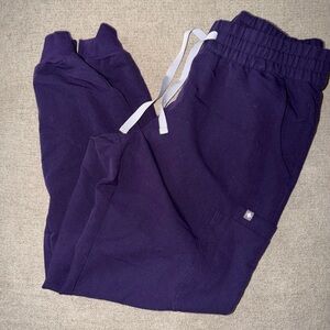 FIGS Women's Purple Drawstring Jogger Sweatpants